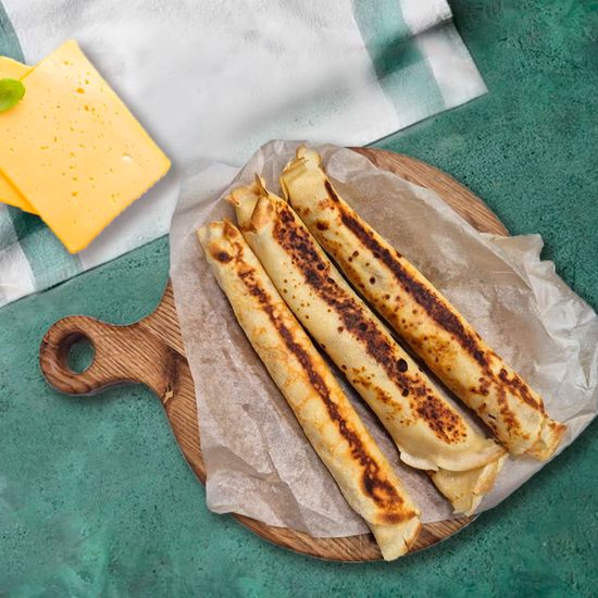 Блины с сыром