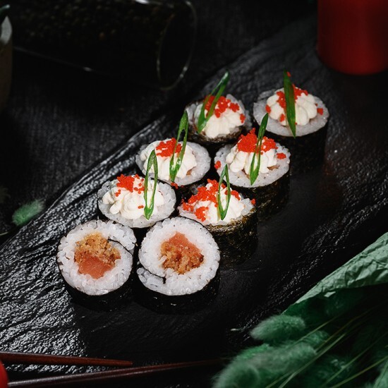 Кранч с семгой