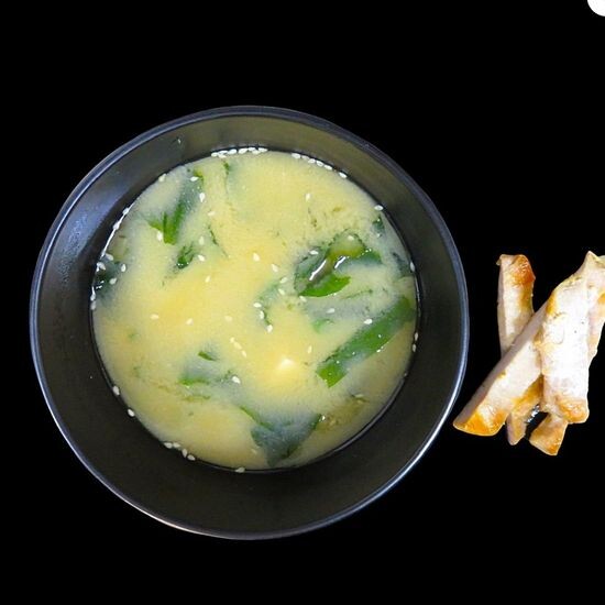 Мисо-суп с куриным филе