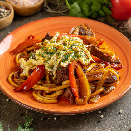 Лагман жареный