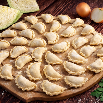 Вареники с капустой п/ф