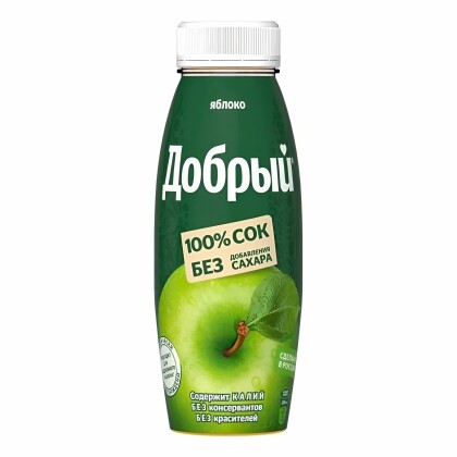 Сок яблочный пэт