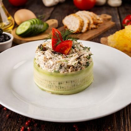 Салат Жарптица