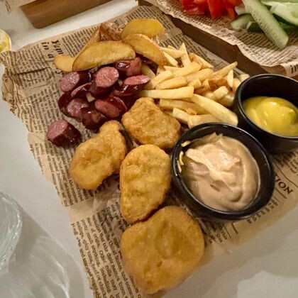 Пивная тарелка №1