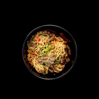 Лапша с говядиной