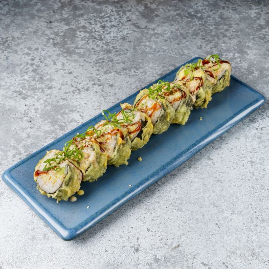 Хрустящий ролл с креветкой