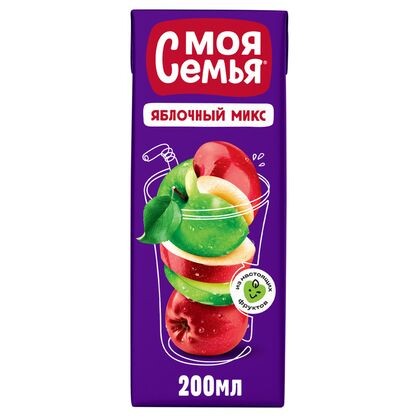 Сок "Моя семья" 0,2 в ассорт