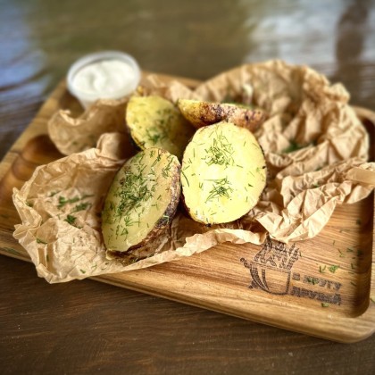 Картофель на мангале 1шт