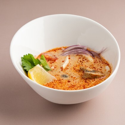 Суп Том Ям с курицей