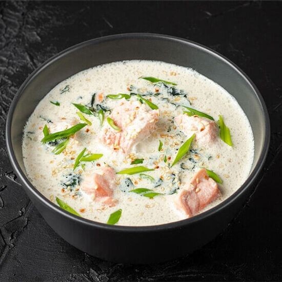 Сливочный с лососем