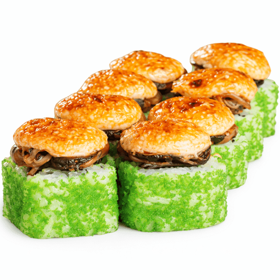 Ролл с мидиями