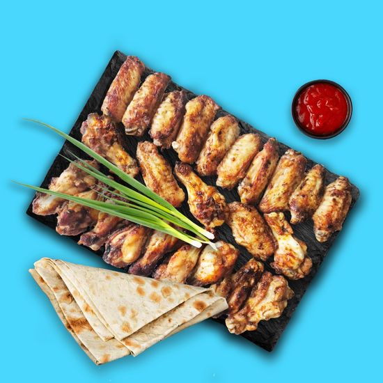 Крылышки с мангала XL