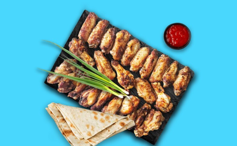 Крылышки с мангала XL