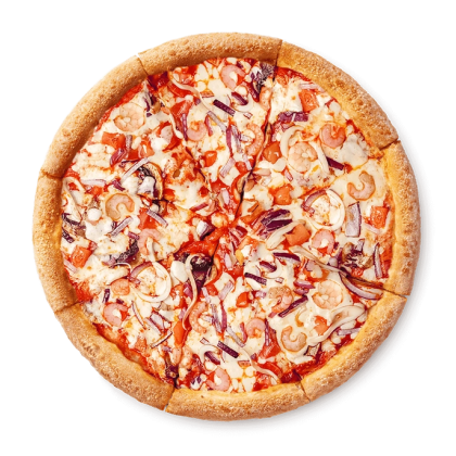 Пицца Том Ям с Креветкой