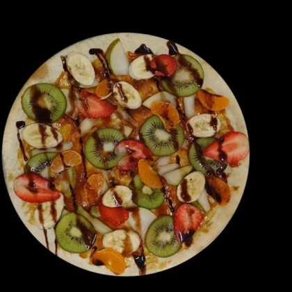 Сладкая пицца