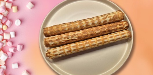 Вафельная трубочка с варенкой 1шт