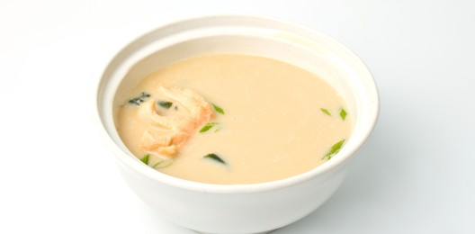 Сливочный суп с креветками