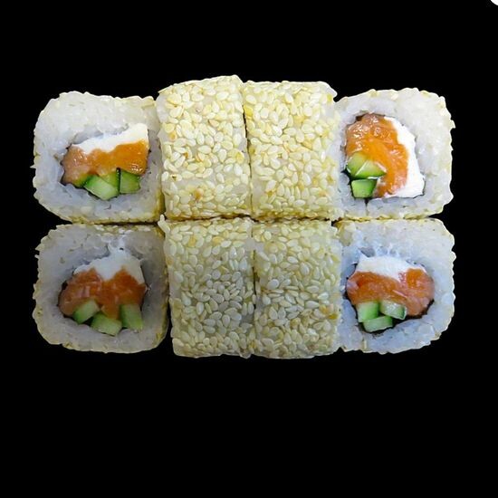 Ролл Филадельфия в кунжуте