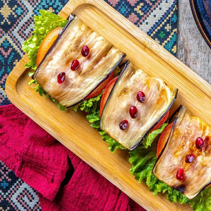 Баклажаны с сыром