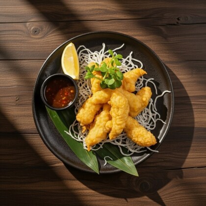 Сяке темпура /семга/