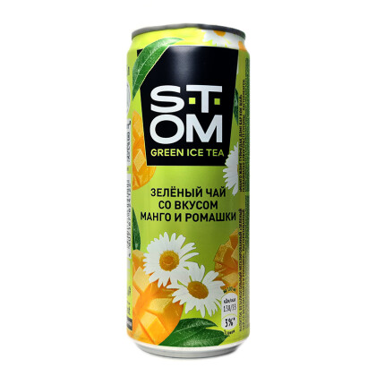 Чай зел Стом Ромашка и Манго ЖБ