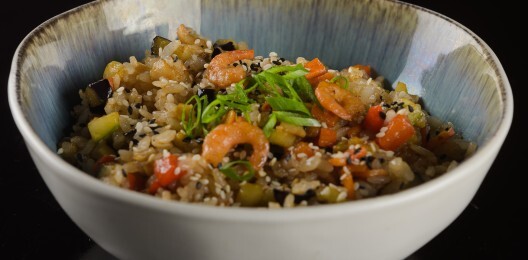 Рис с морепродуктами