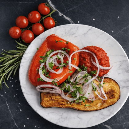 Овощи на углях