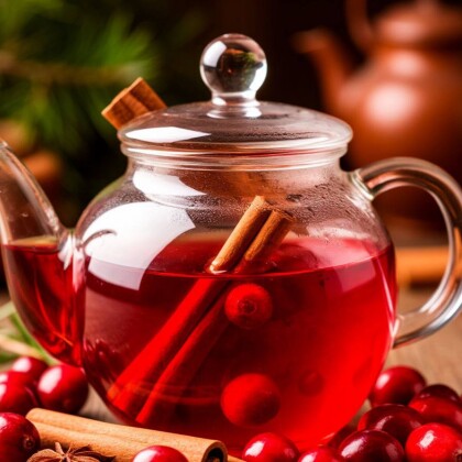 Клюква с корицей