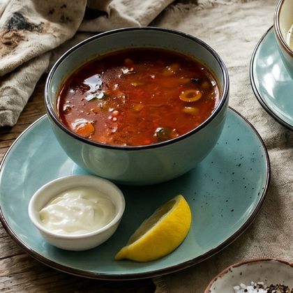 Солянка мясная
