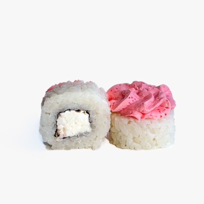 Ролл «Лава со снежным крабом»