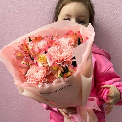Букет цветов для маленькой принцессы