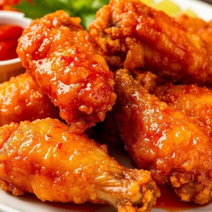 Крылышки куриные с хрустящие