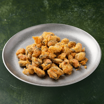 Мидии в панировке в темпуре