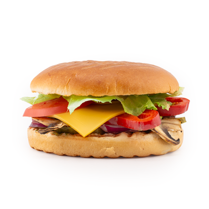 Овощной бургер