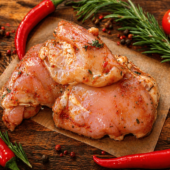 Куриное бедро в маринаде за 100 гр