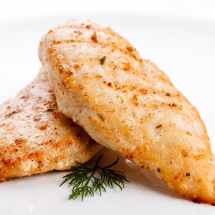 Филе грудки жаренное