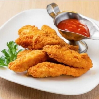 Хрустящая курочка с соусом «Искандер»