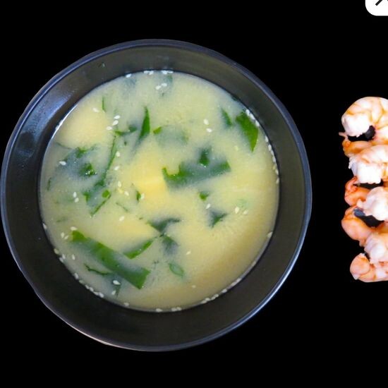 Мисо-суп с креветками