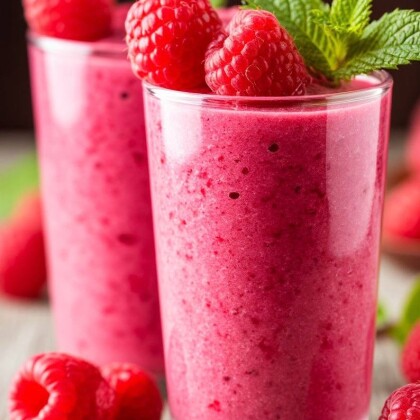 Малиновый смузи