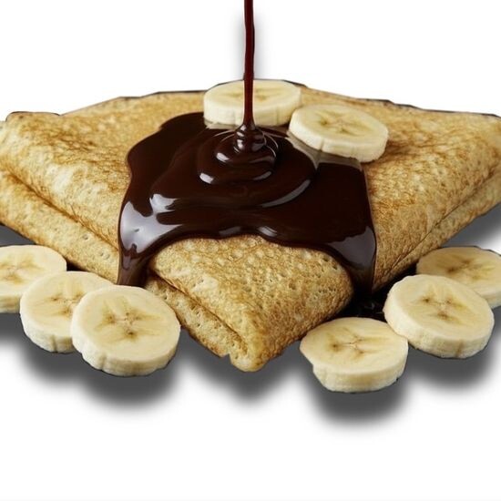 Блин банан+шоколад