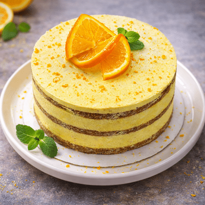 Торт "Тропическое наслаждение с манго"