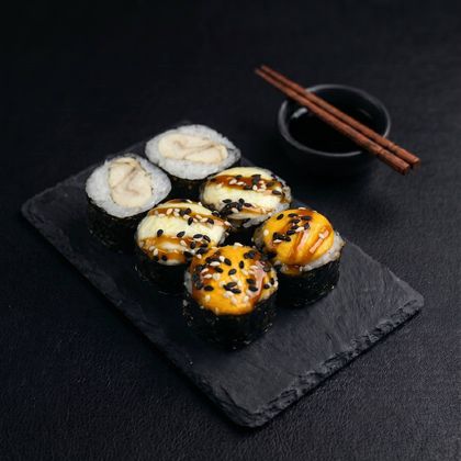 Запеченные маки с курицей