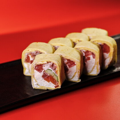 Тортилья с беконом ролл