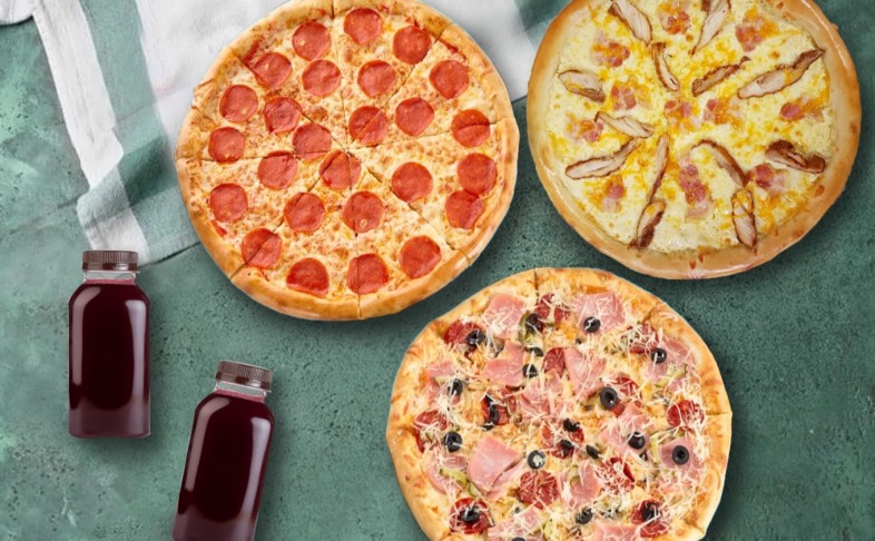 Комбо Трио Мясные пиццы