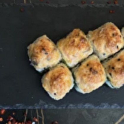 Запеченный с лососем