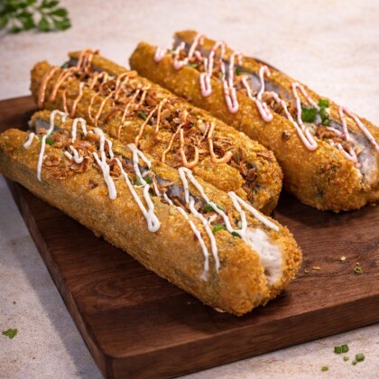 ХОТ РОЛЛ ДОГ с креветками