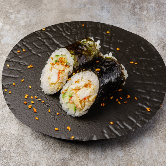 Кулек Хэнд-ролл с угрём