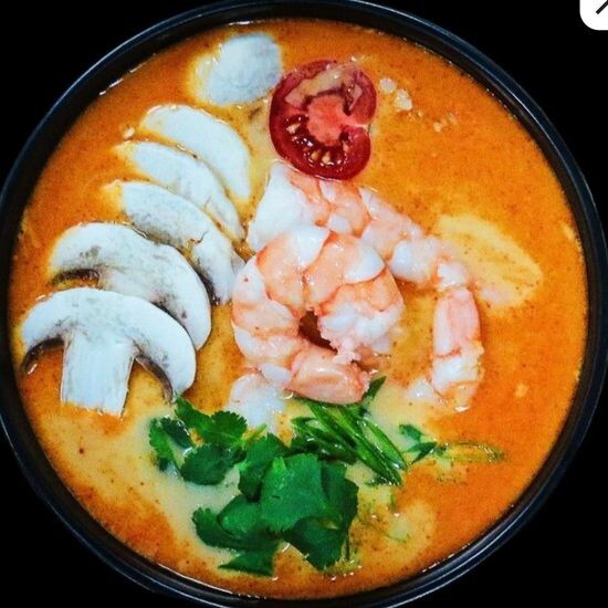 Суп Том Ям с креветками