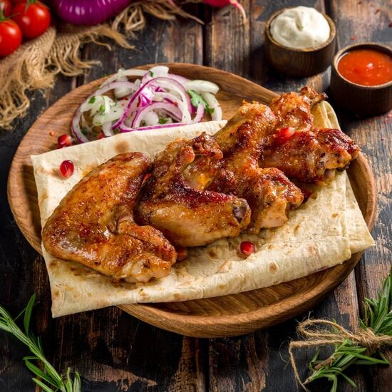 Шашлык куриные крылышки