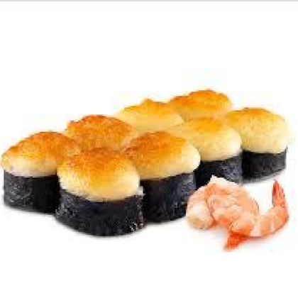 Запеченный ролл с креветкой